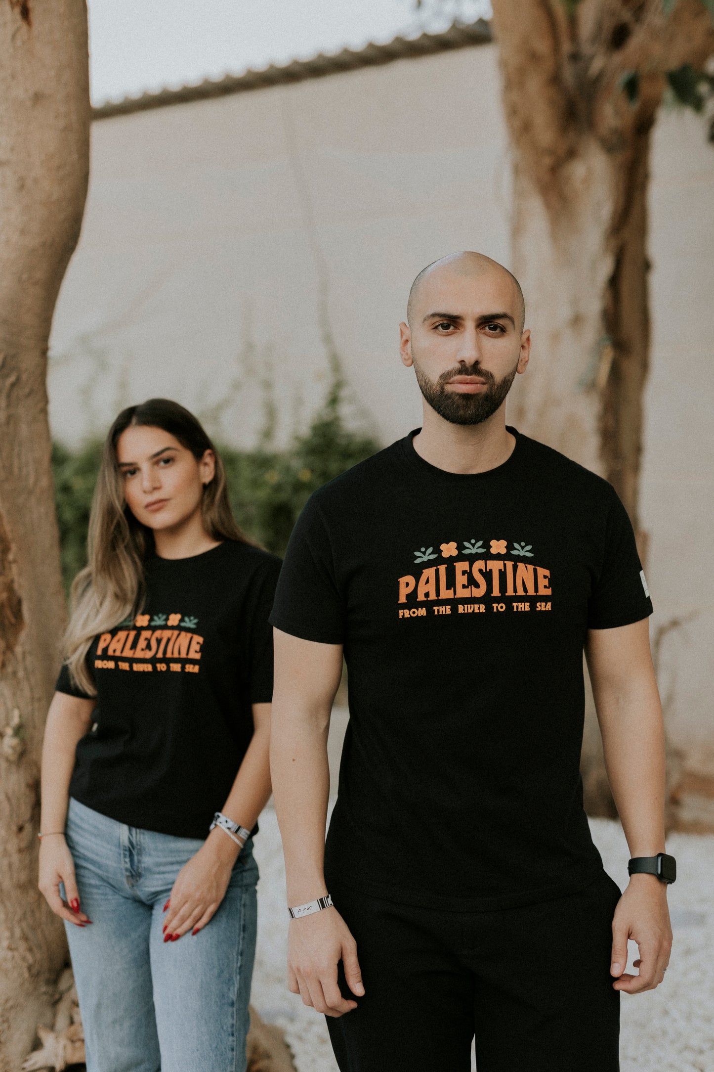 Retro Palestine (black)