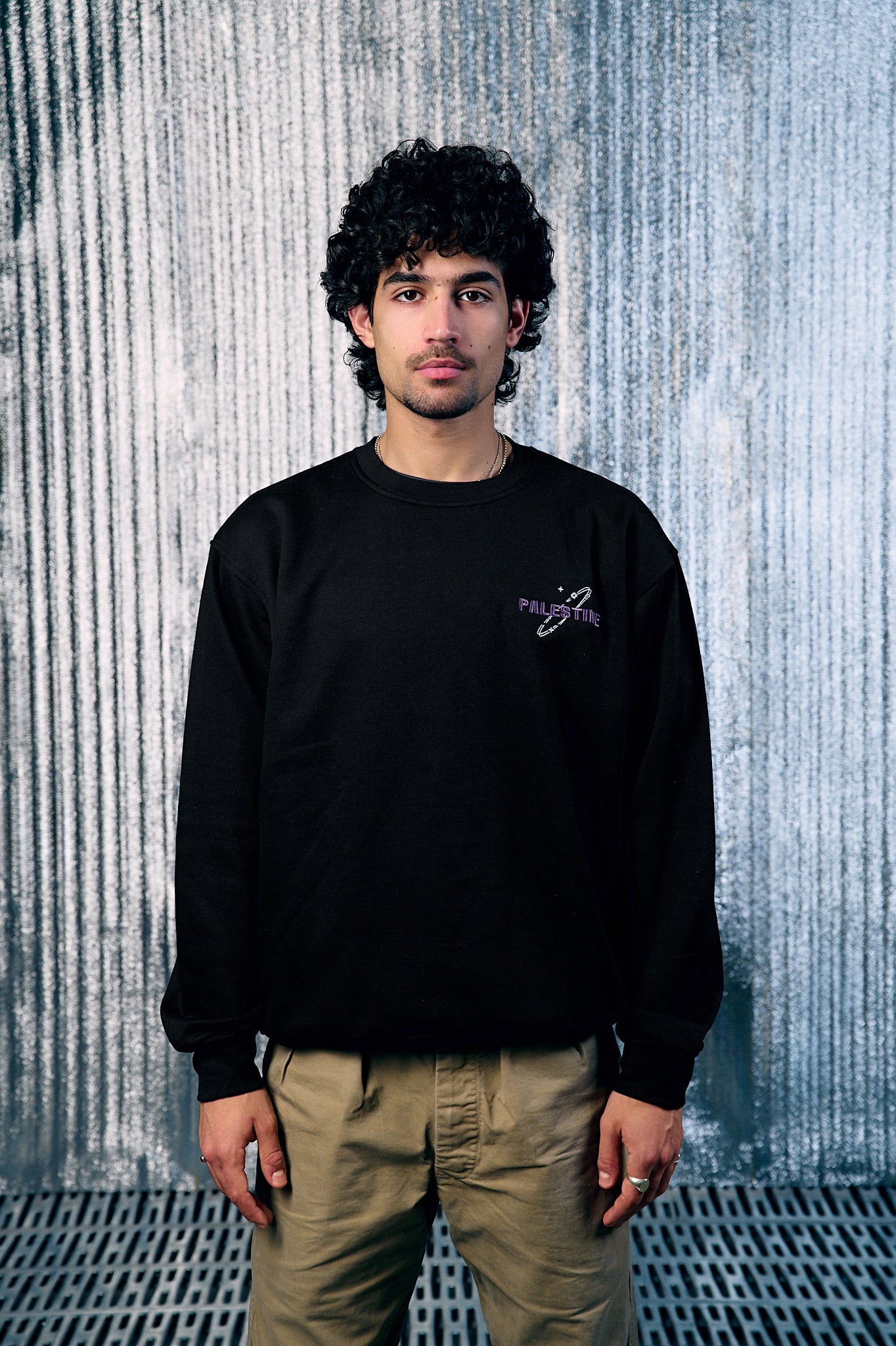 Palestine's Orbit Sweater