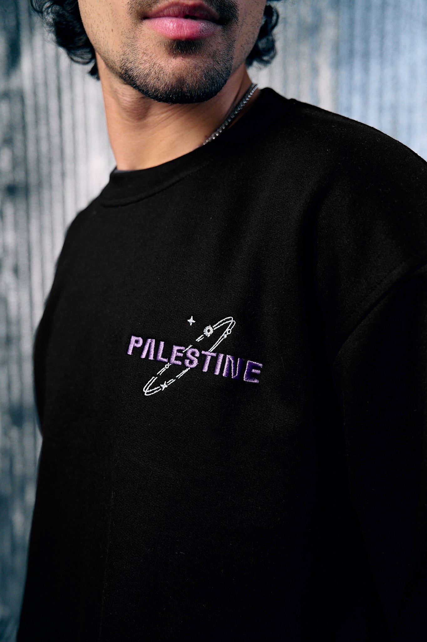 Palestine's Orbit Sweater