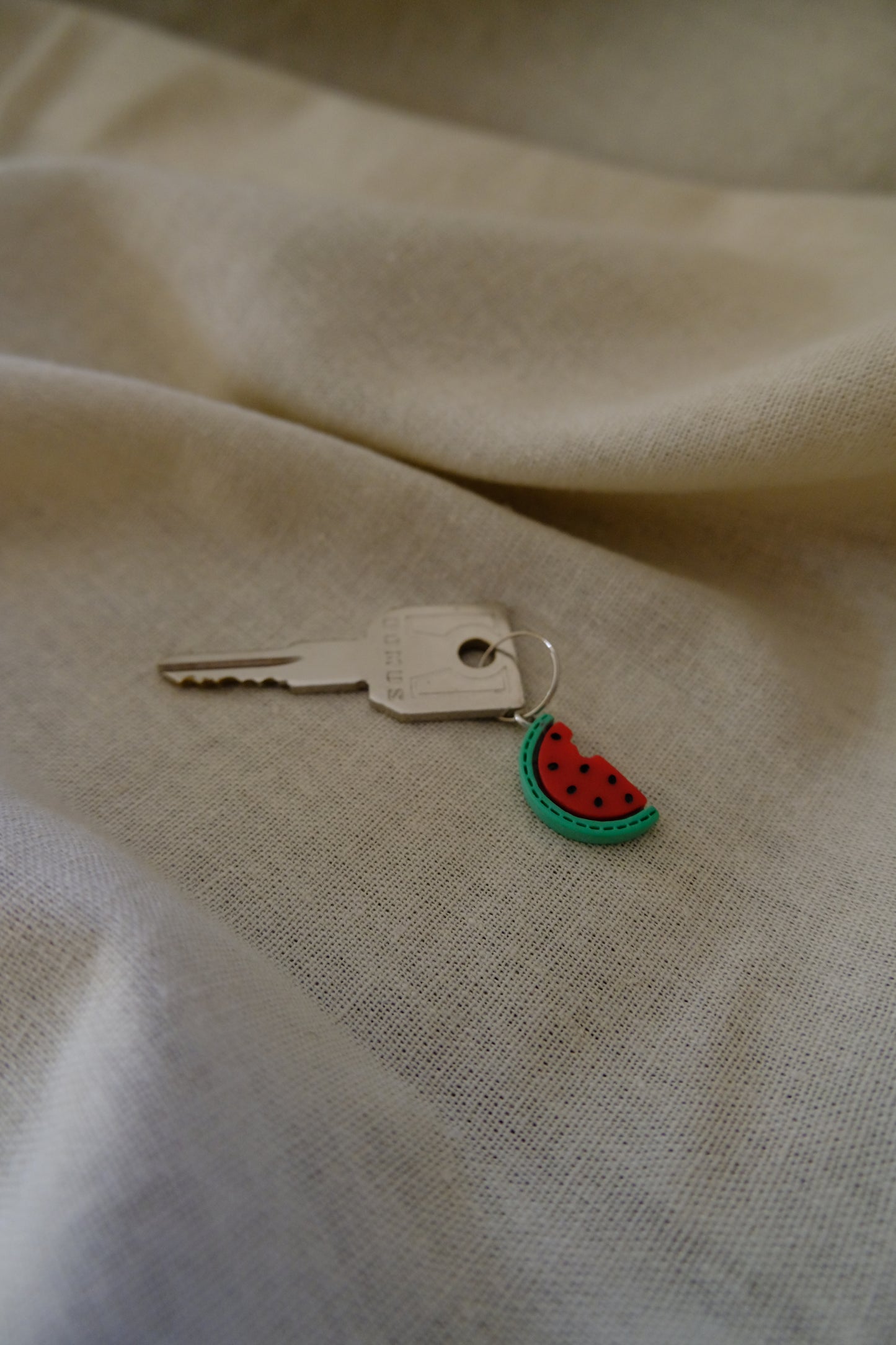 watermelon keychain