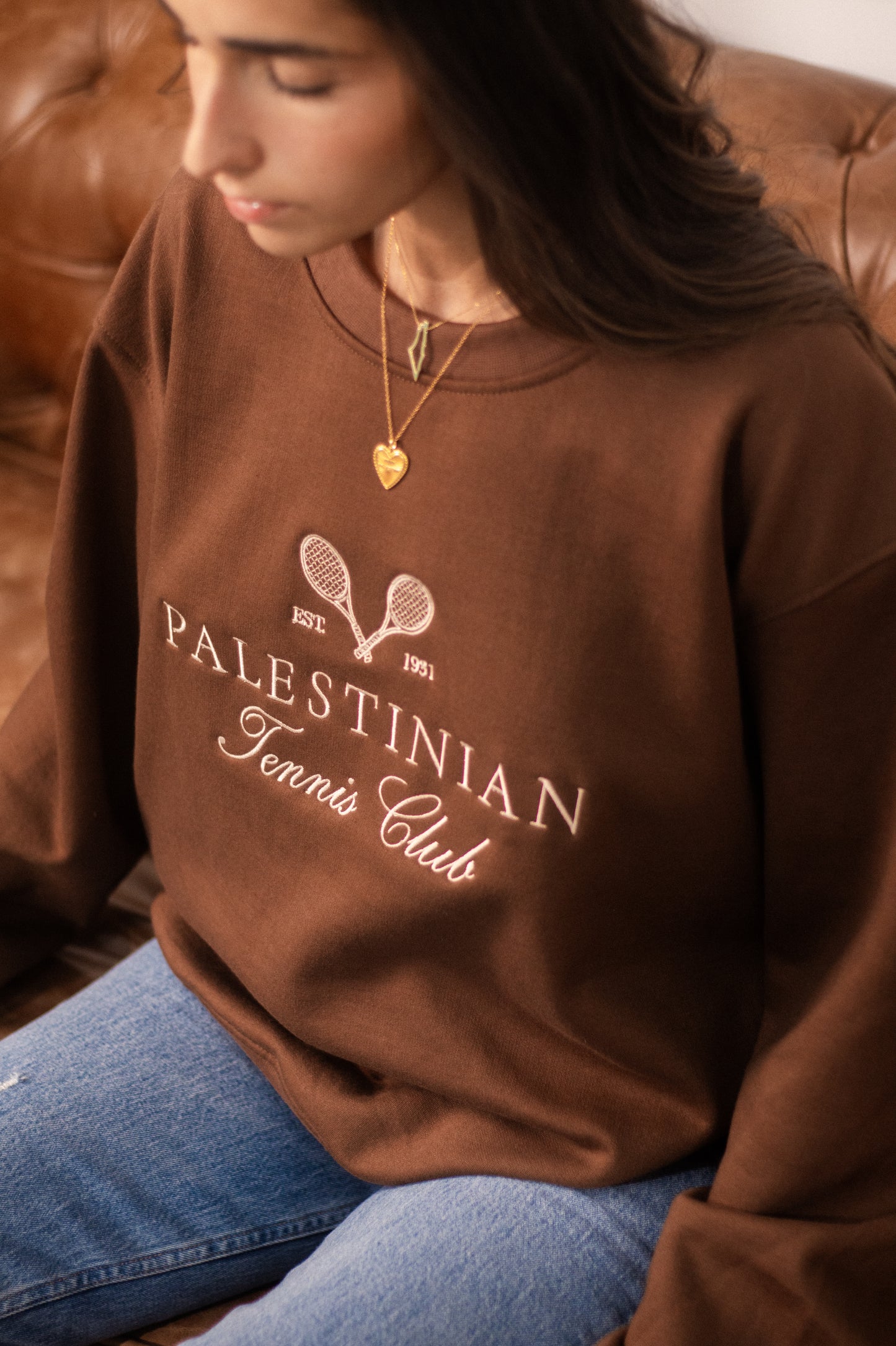 Palestinian Tennis Club Sweater