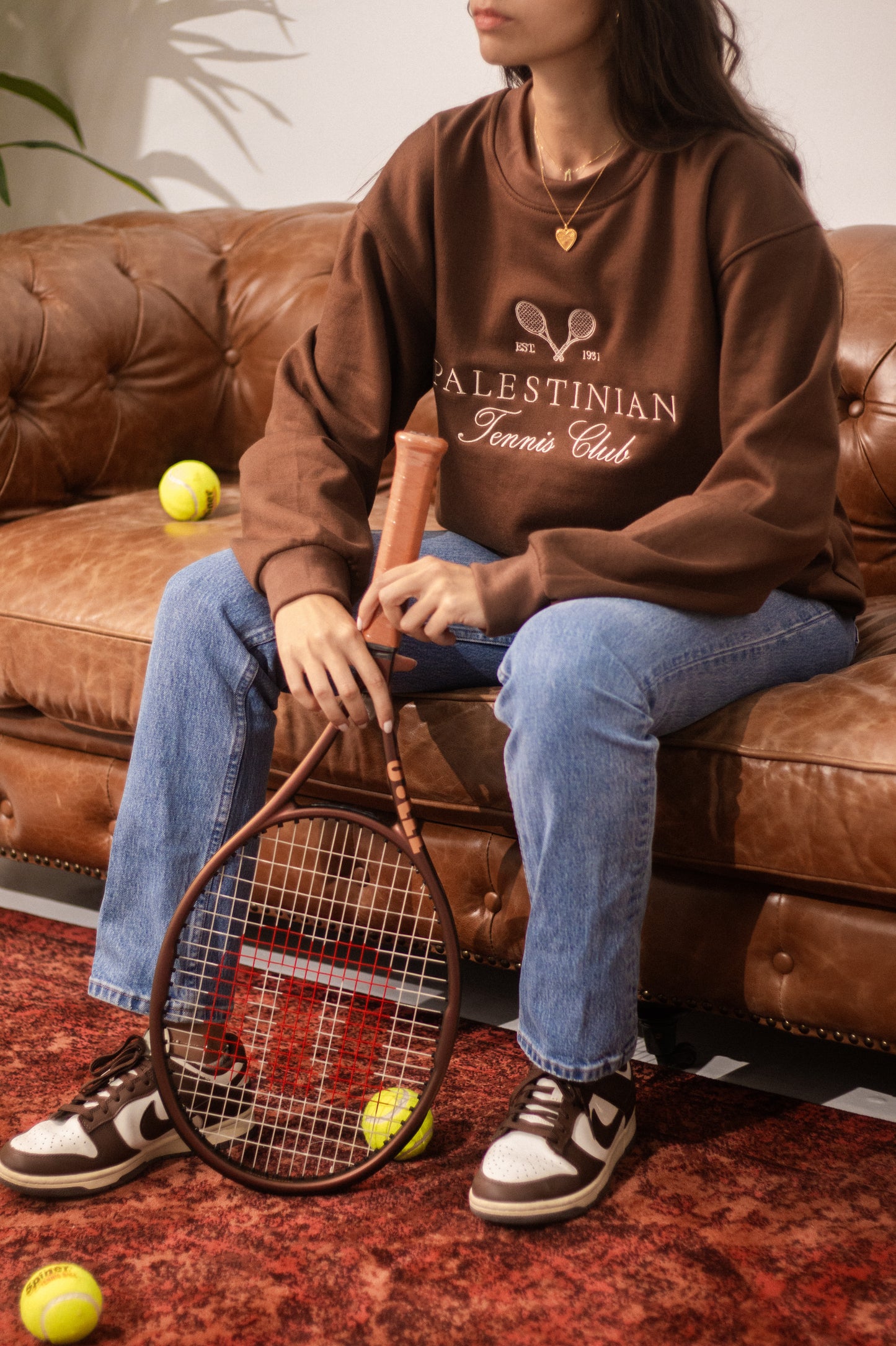 Palestinian Tennis Club Sweater