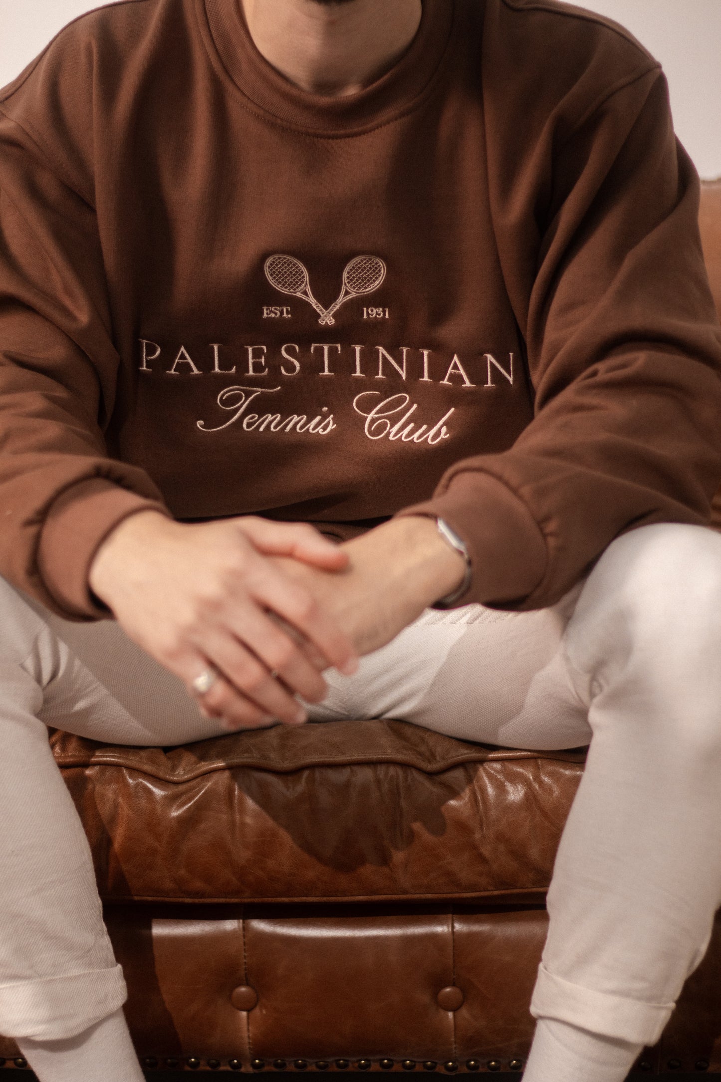 Palestinian Tennis Club Sweater