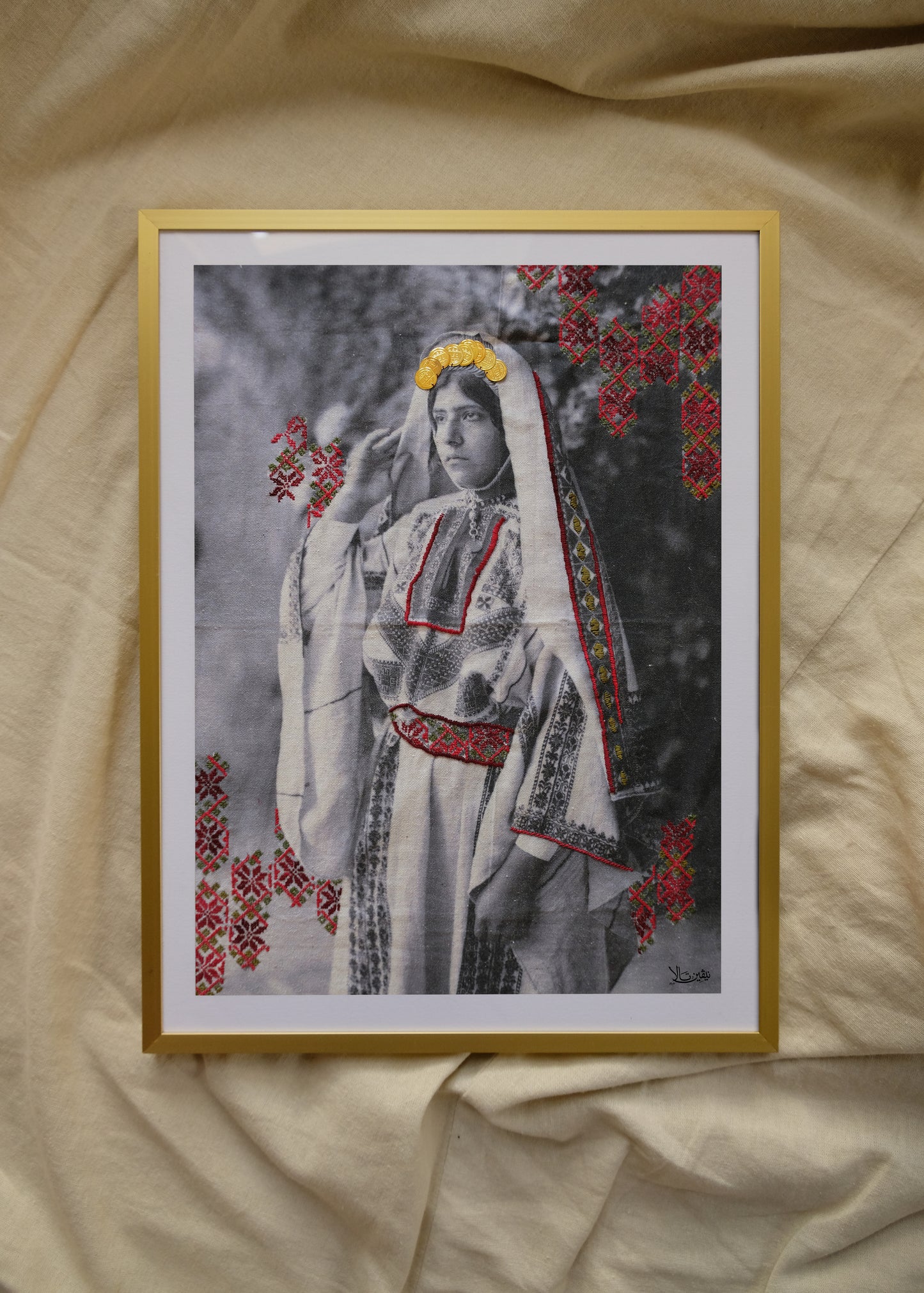 Lady In Red (Print)