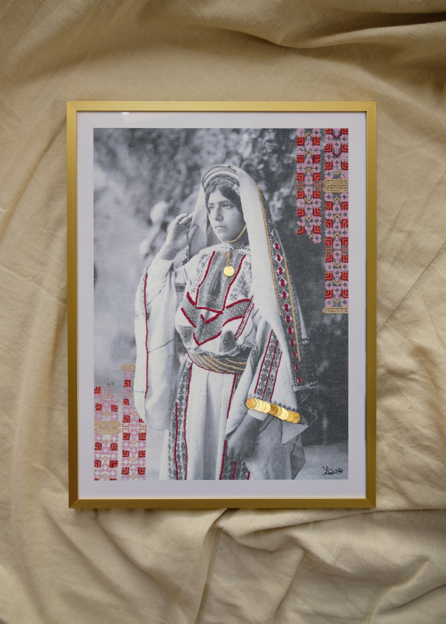 Lady In Red (Print)