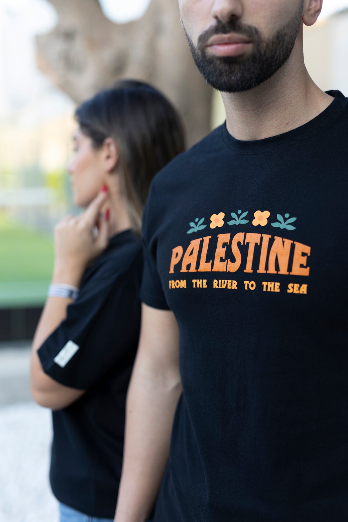 Retro Palestine (black)