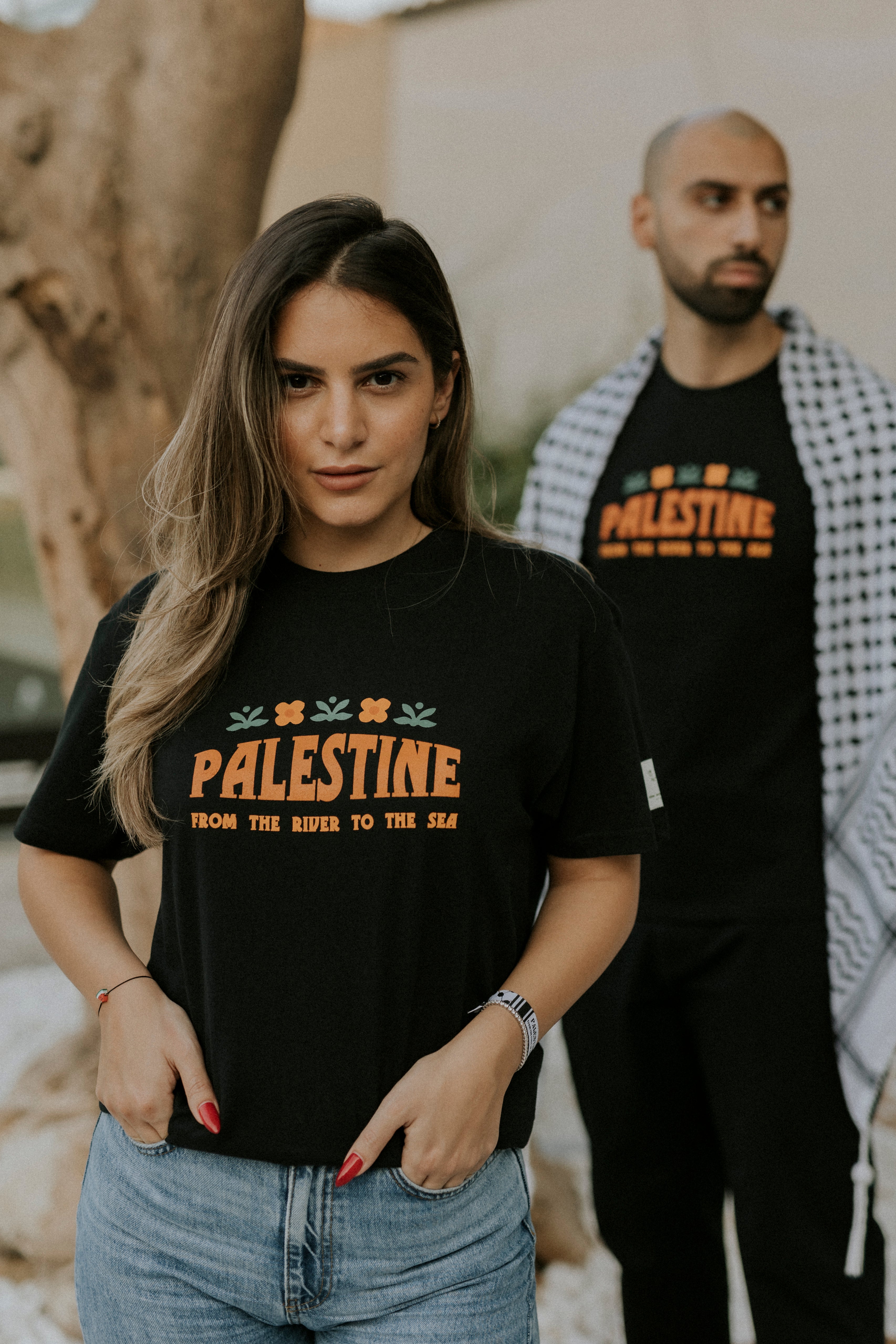 Retro Palestine (black)
