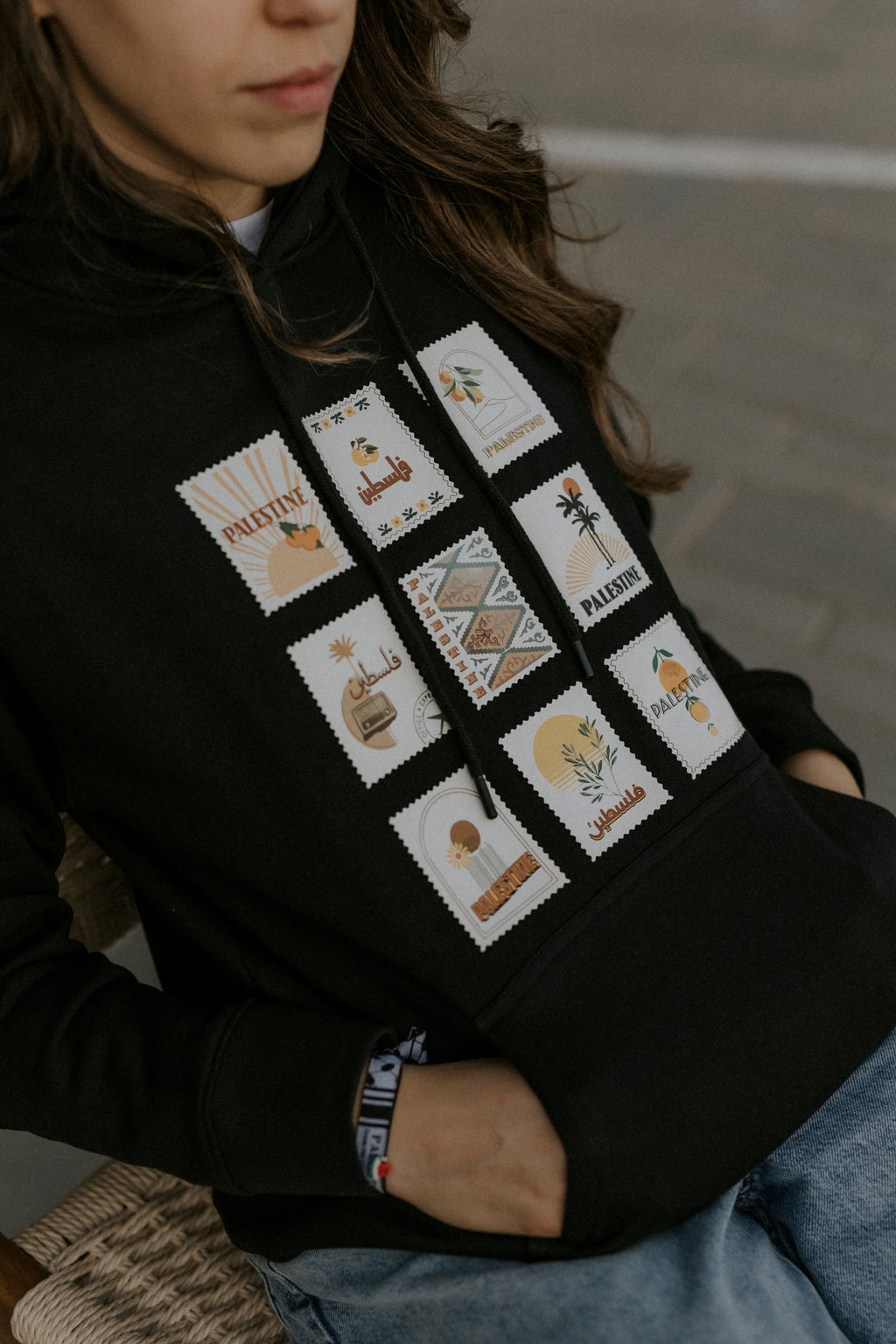 9 Stamps Hoodie