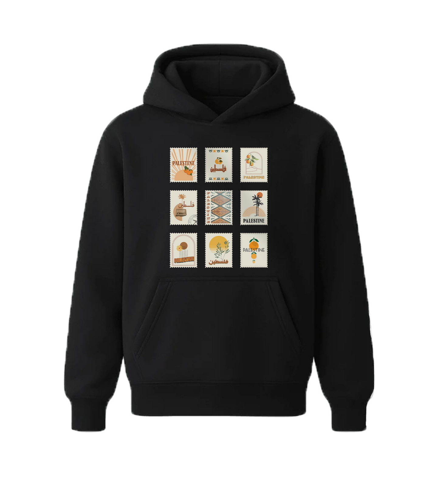9 Stamps Hoodie