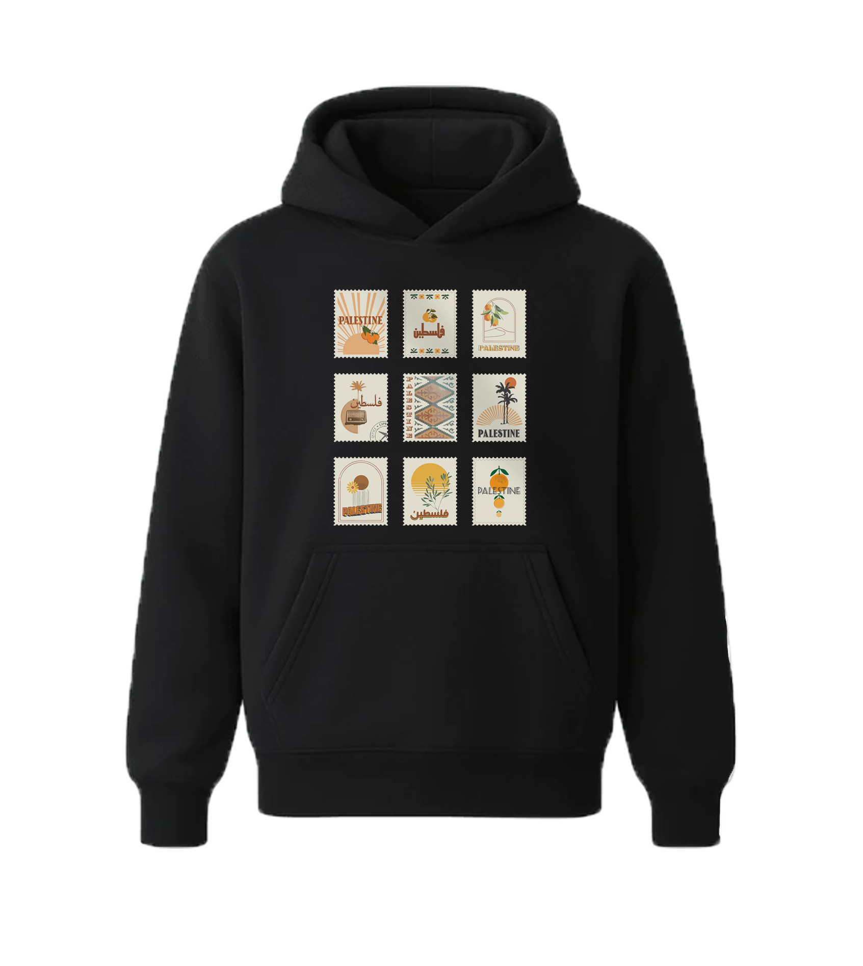 9 Stamps Hoodie