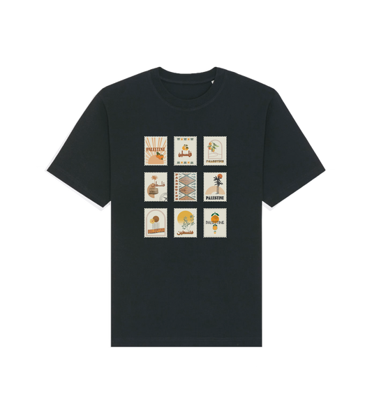 9 Stamps of Palestine