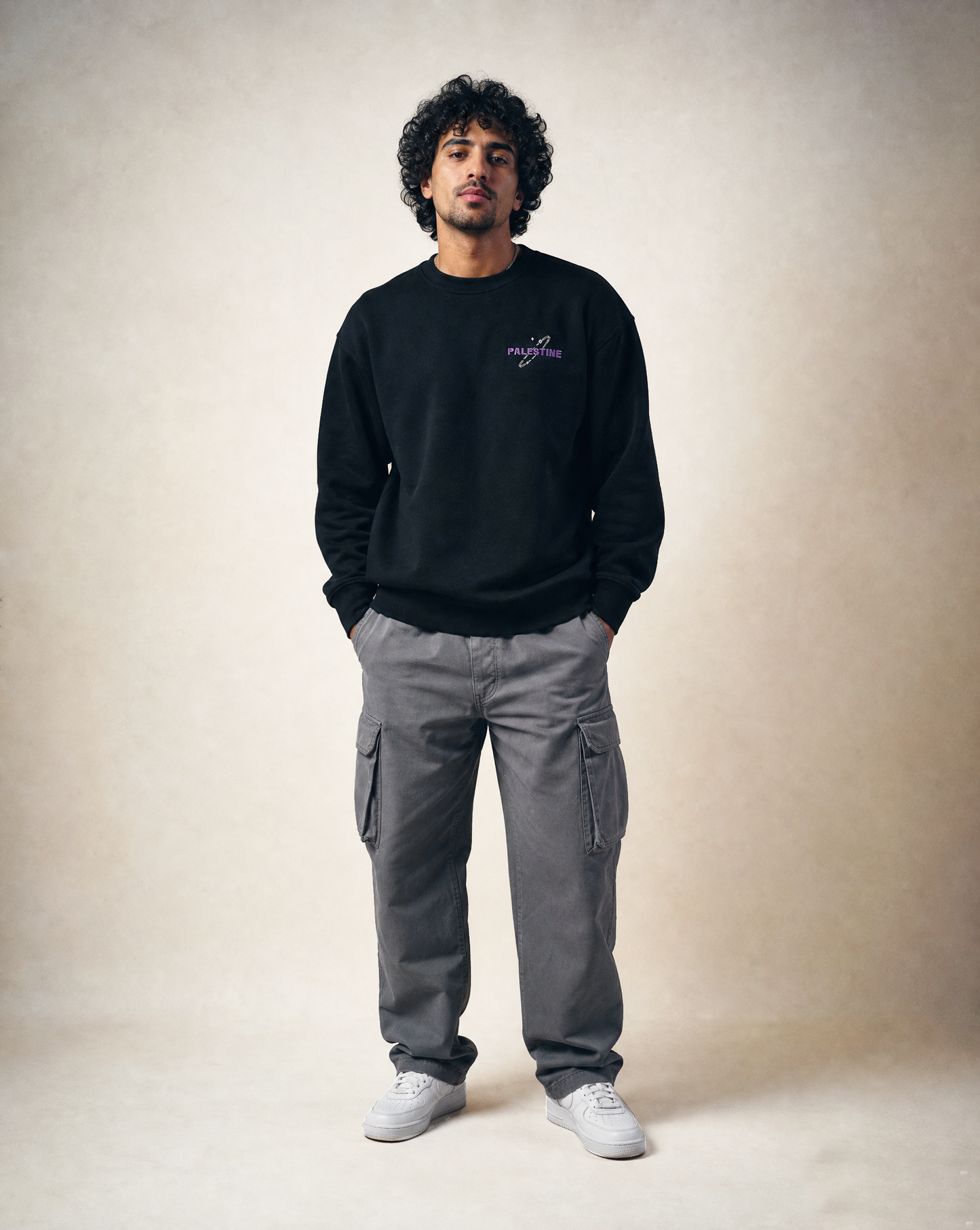 Palestine's Orbit Sweater