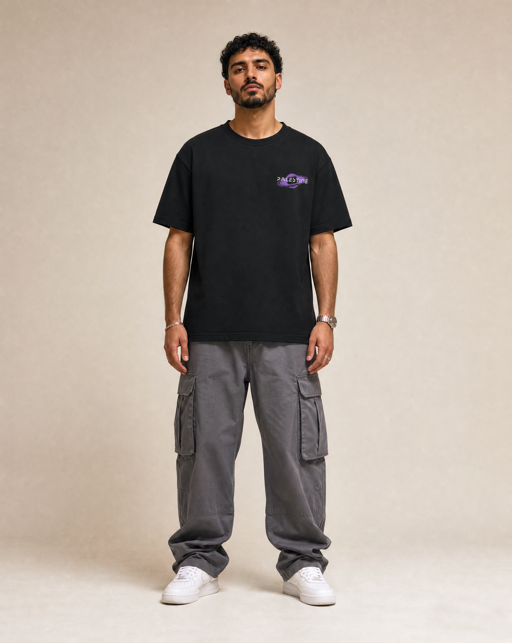 Planet Palestine (black)