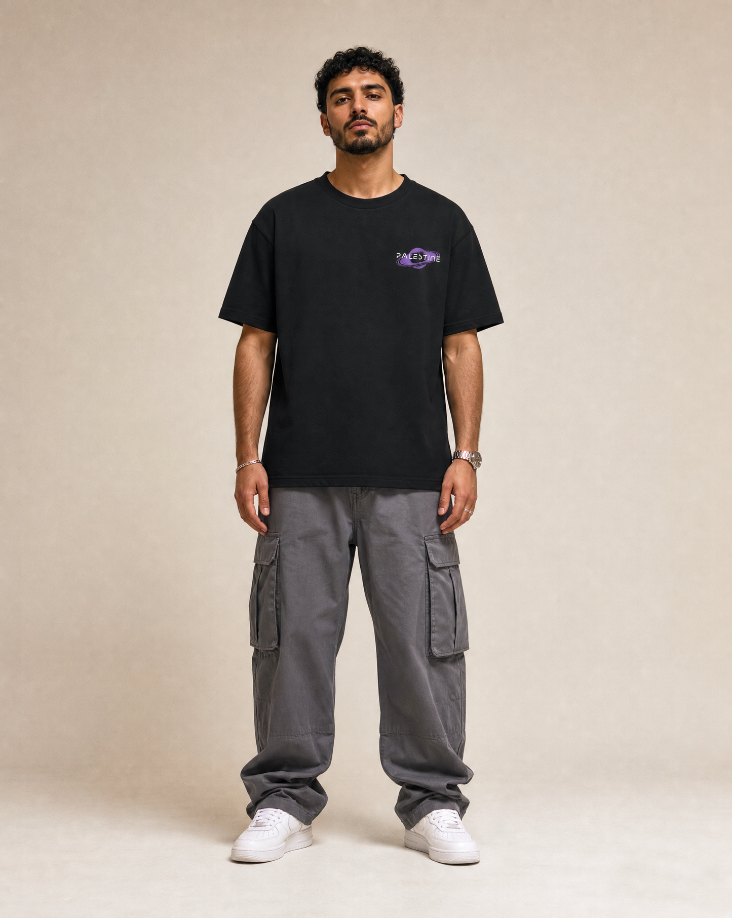 Planet Palestine (black)