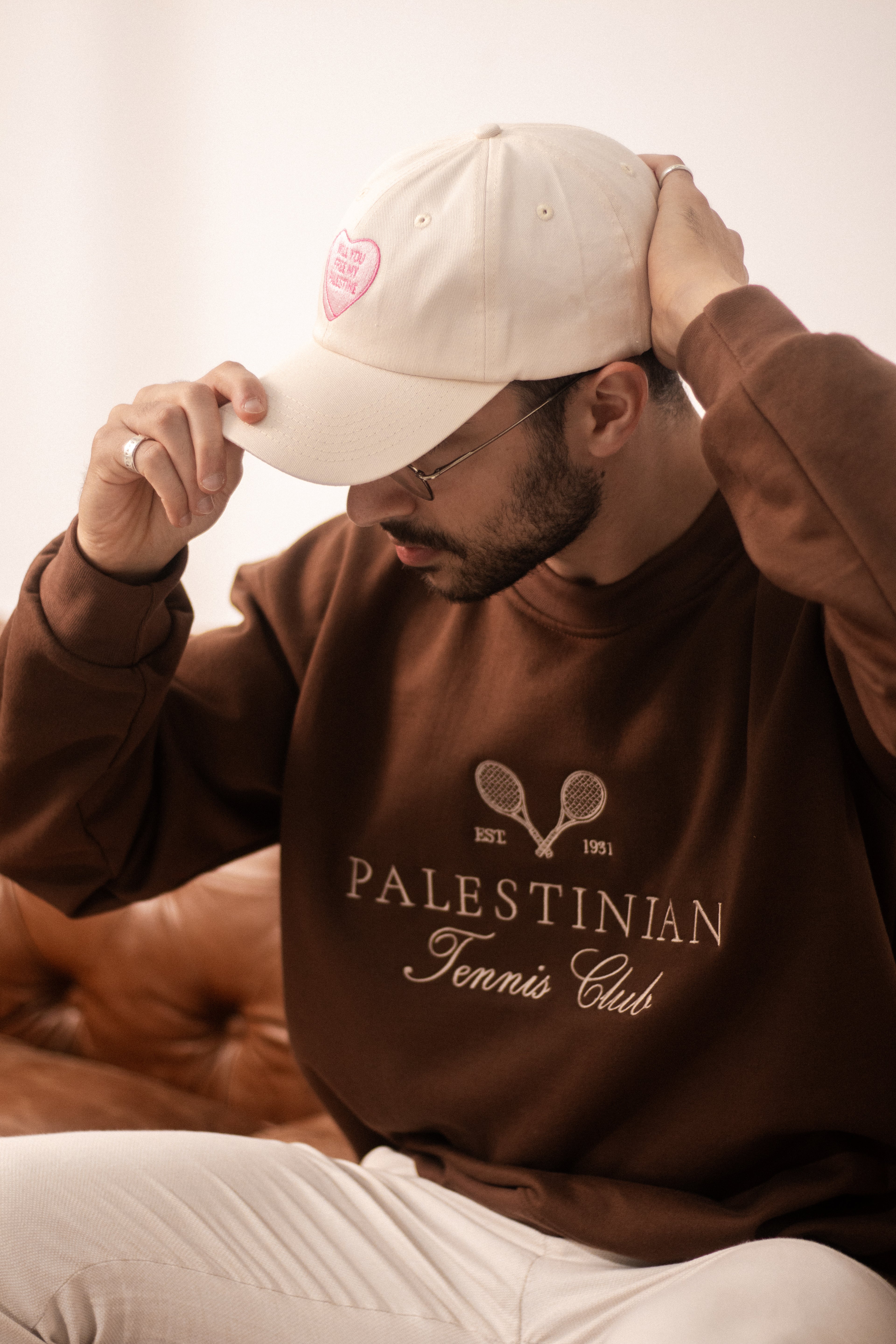 Palestinian Tennis Club Sweater