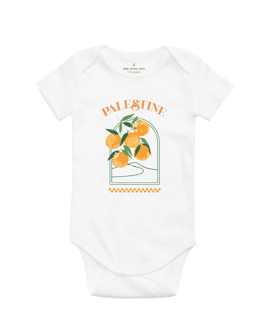 Oranges of Hope (baby one-piece)