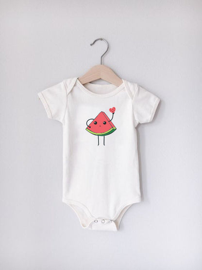 watermelon love (baby one-piece)